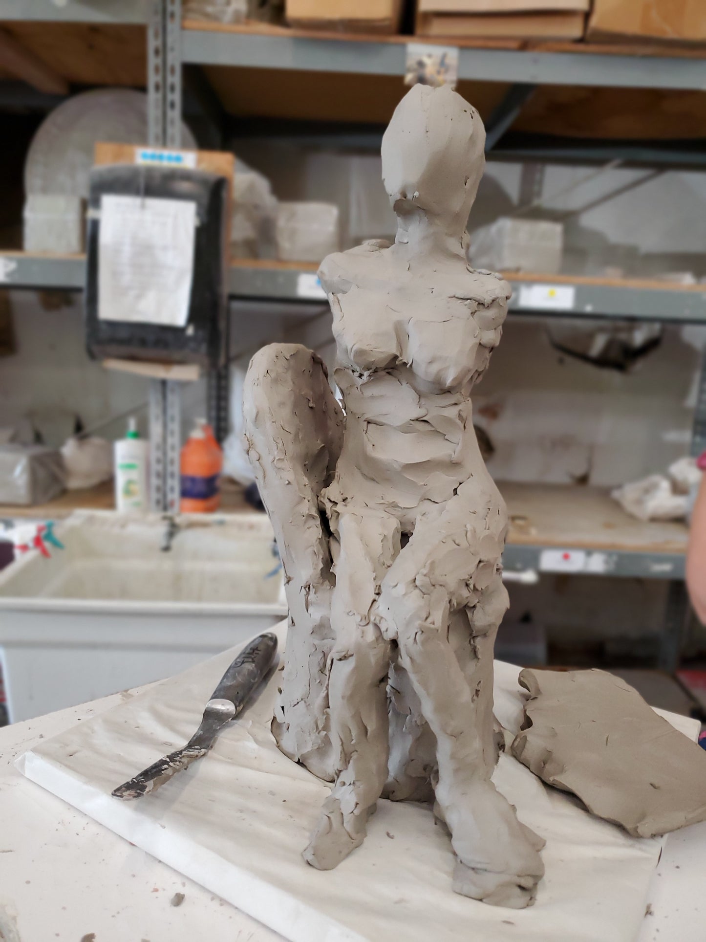Figure Sculpting Live Model Class (4 Weeks, $250)