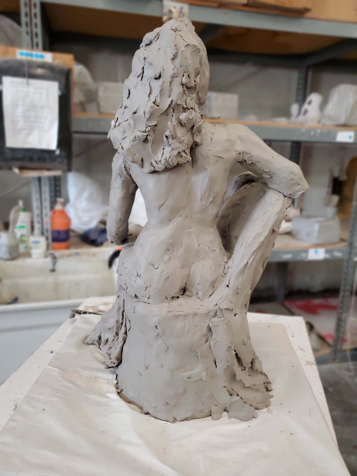 Figure Sculpting Live Model Class (4 Weeks, $250)