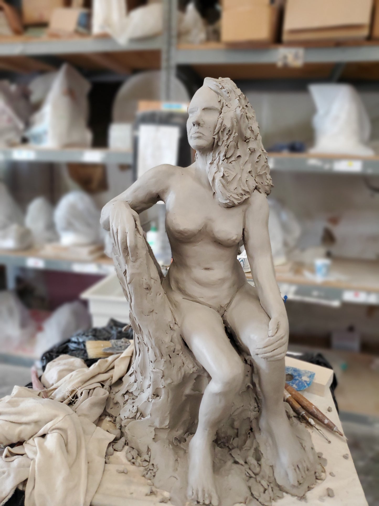 Figure Sculpting Live Model Class (4 Weeks, $250)