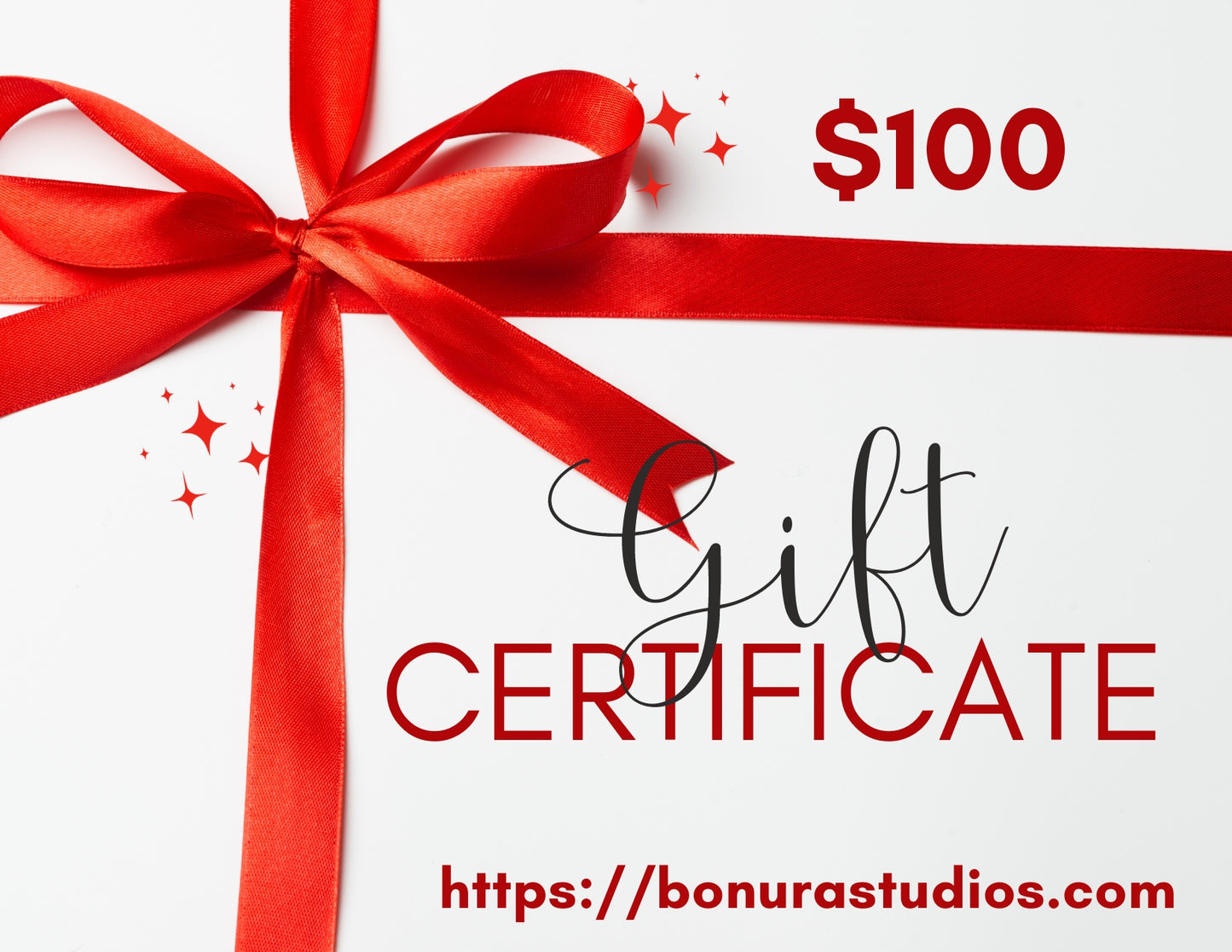 Bonura Studios Gift Card