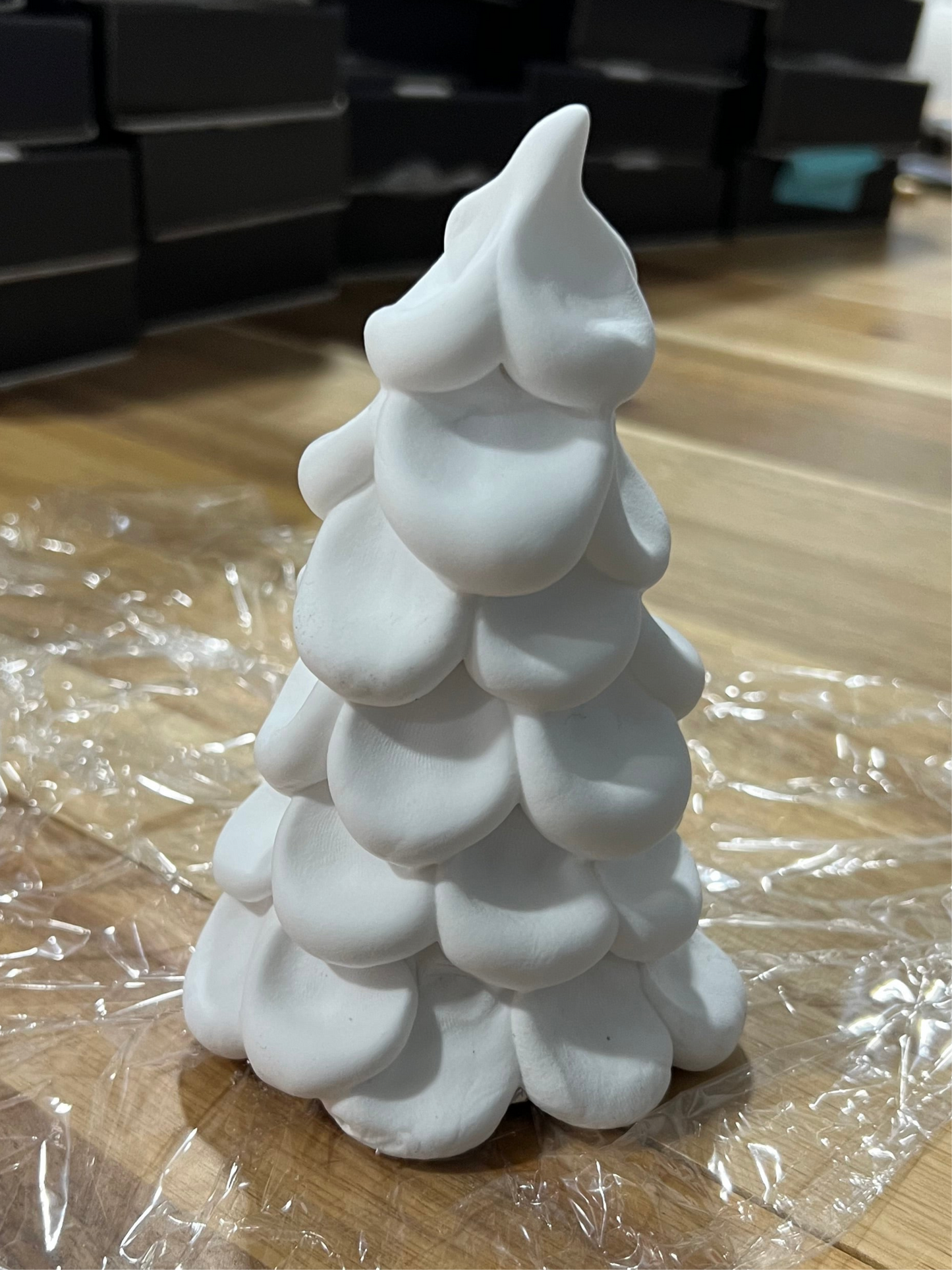 Foam Clay Christmas Tree Making Workshop