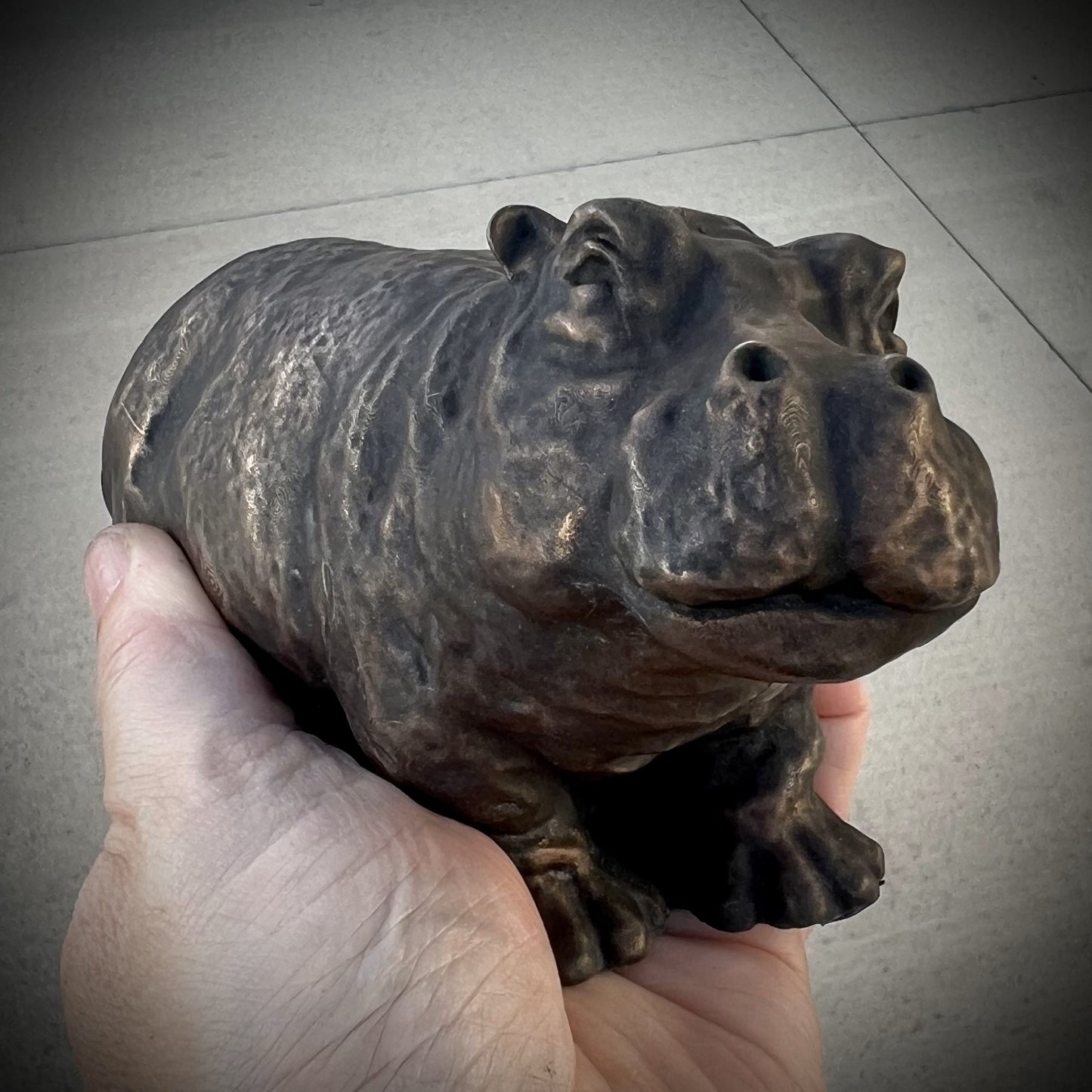 Hippo Sculpture