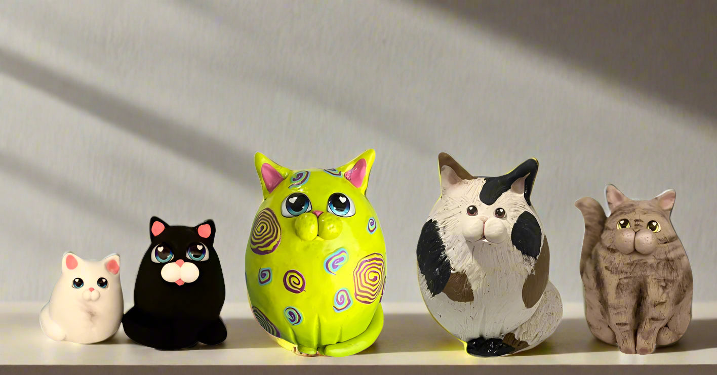 Sculpt A Polymer Clay Cat! (Pick your class day/time)