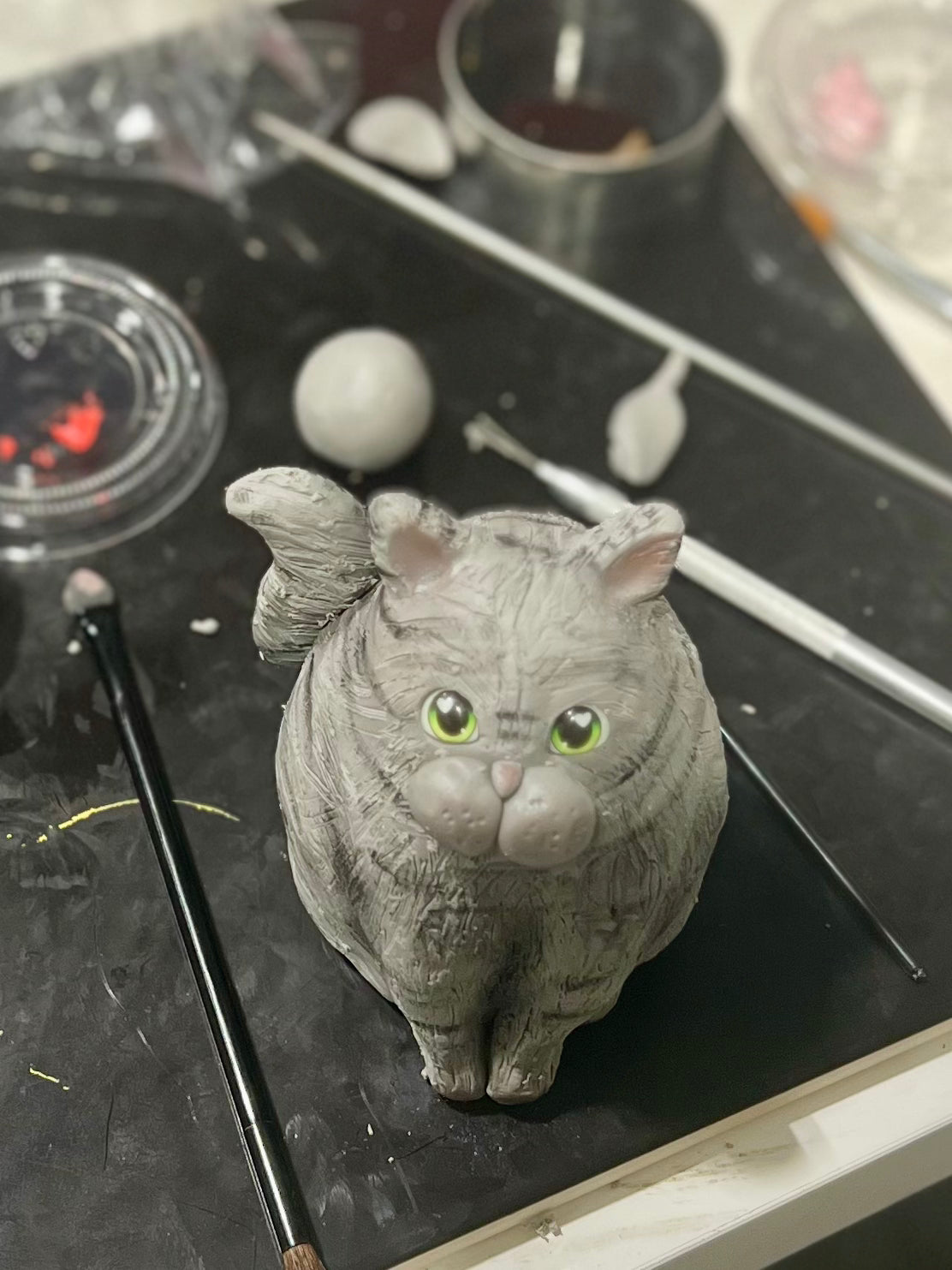 Sculpt A Polymer Clay Cat! (Pick your class day/time)