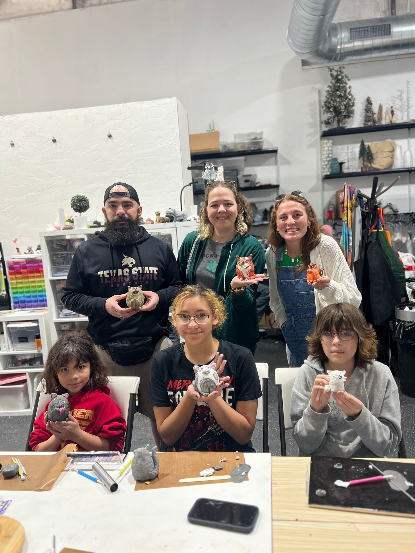 Sculpt A Polymer Clay Cat! (Pick your class day/time)