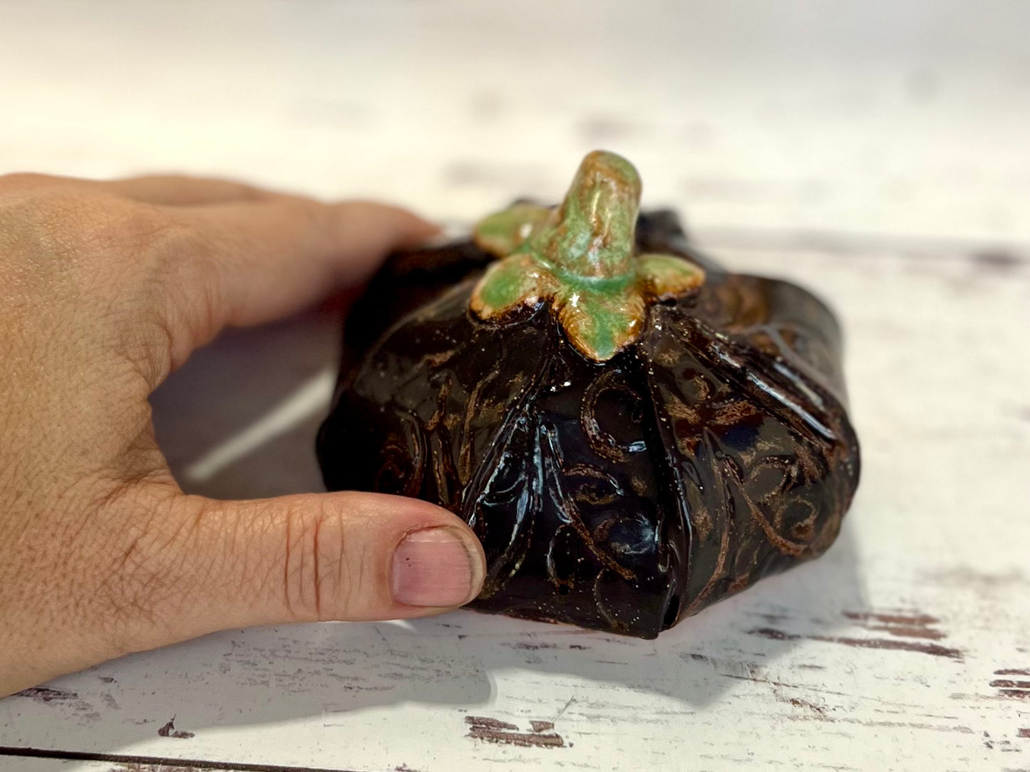 Handbuilt Ceramic Pumpkin Class