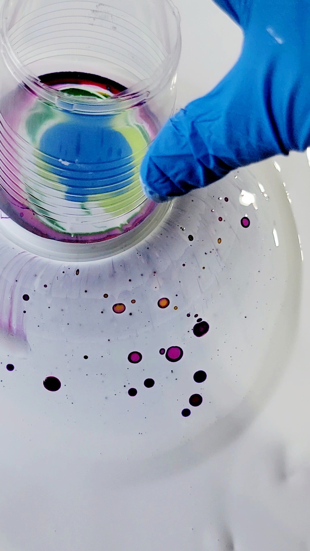 09/27 @6-8pm Paint Pouring - Open Cup Pour Techniques