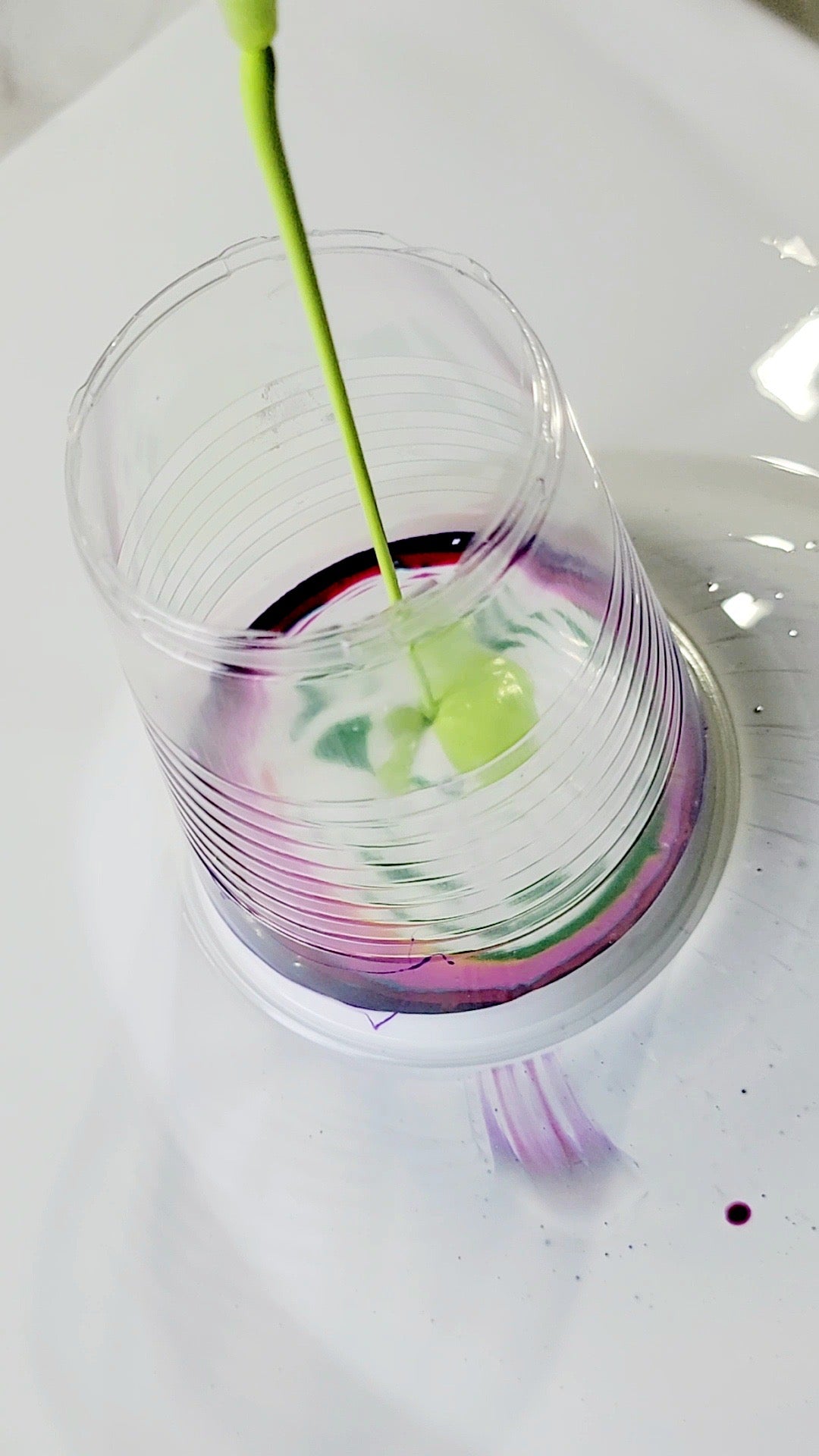 09/27 @6-8pm Paint Pouring - Open Cup Pour Techniques