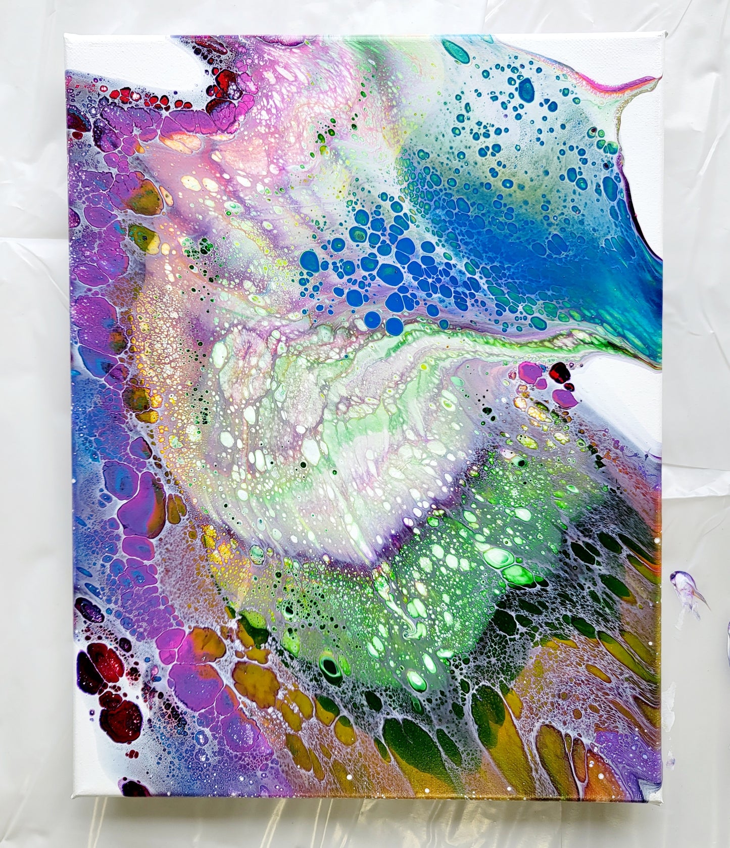 09/27 @6-8pm Paint Pouring - Open Cup Pour Techniques