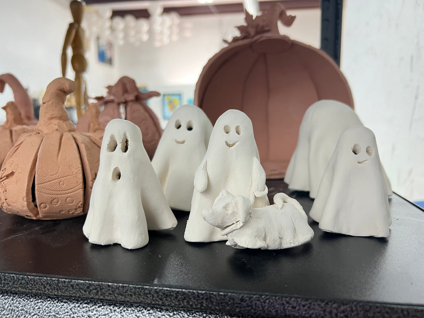 Ceramic Ghosts Workshop (Pick Your Time