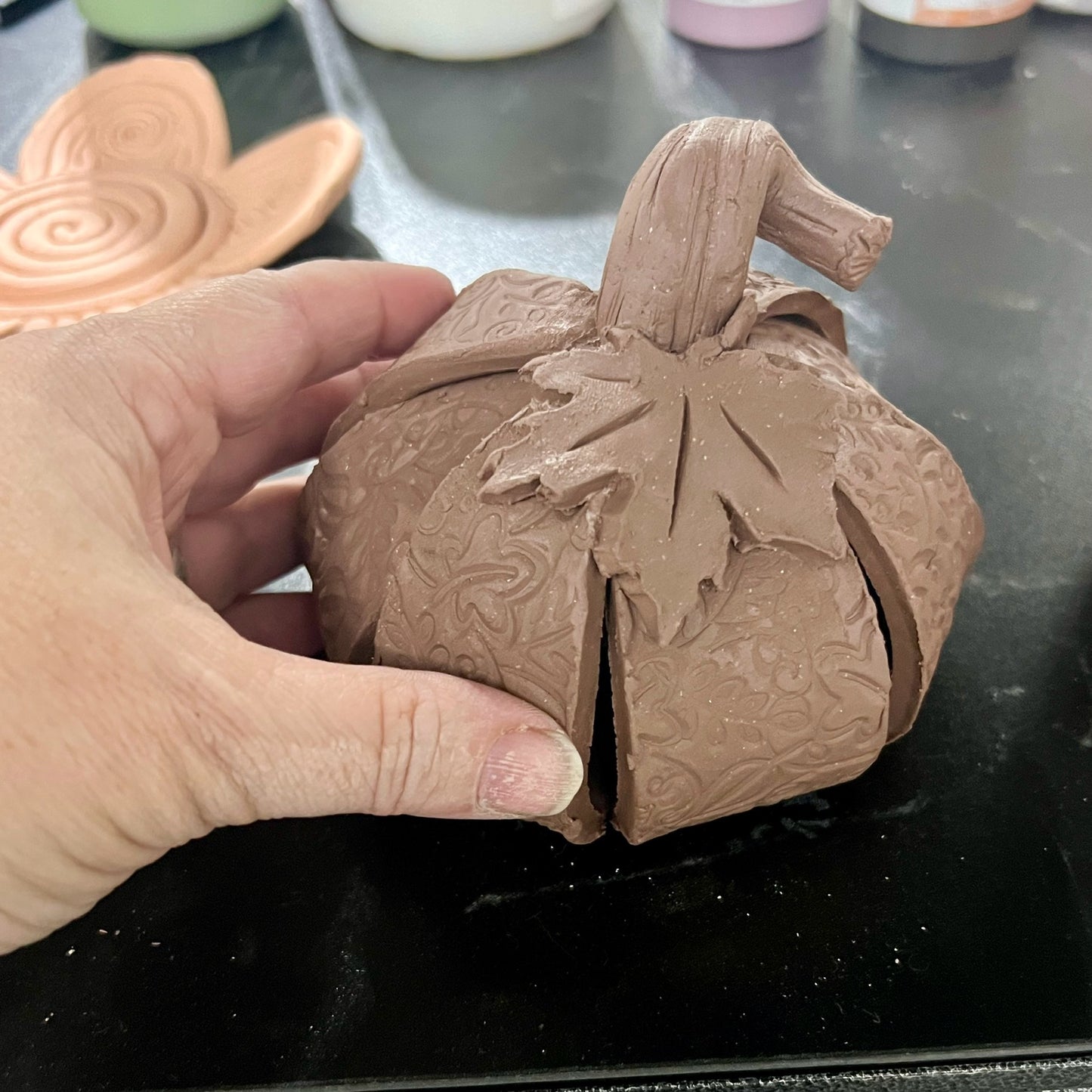 11/06/25 Handbuilt Ceramic Pumpkin Class