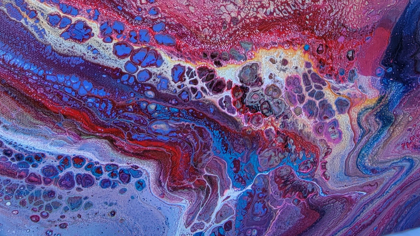 Holiday Paint Pour Class