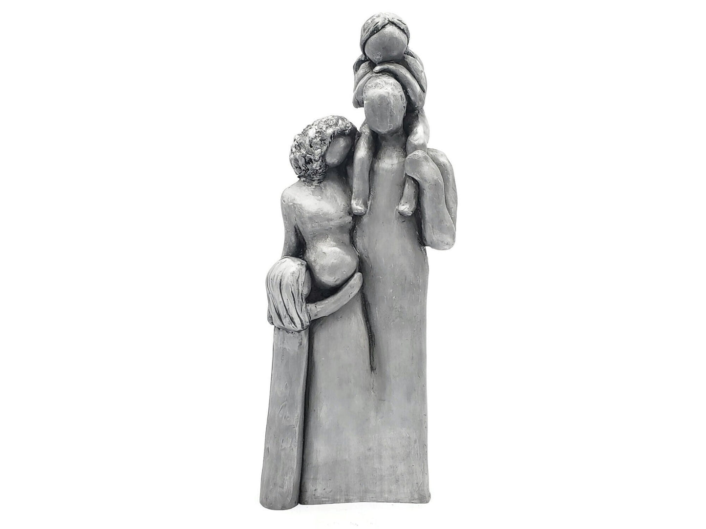 Pregnant Mother's Day Sculpture, Expecting Mom and Dad Sculpture, Expecting Couple, Mom To Be Figurine, Baby Shower Gift, Mother's Day Gift