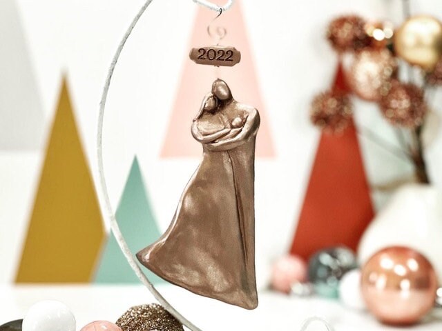 Baby's First Family Christmas Ornament - OrDrFO3Baby-Year