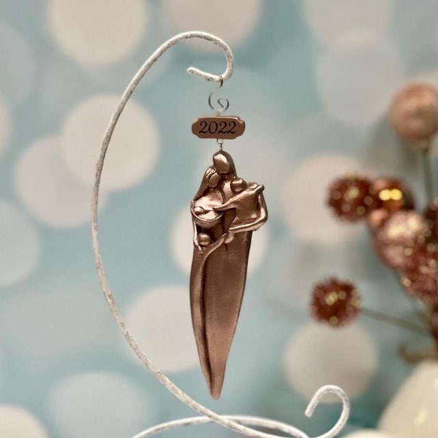 Baby's First Christmas Ornament Family of Five Or2FO5-BabyYTC