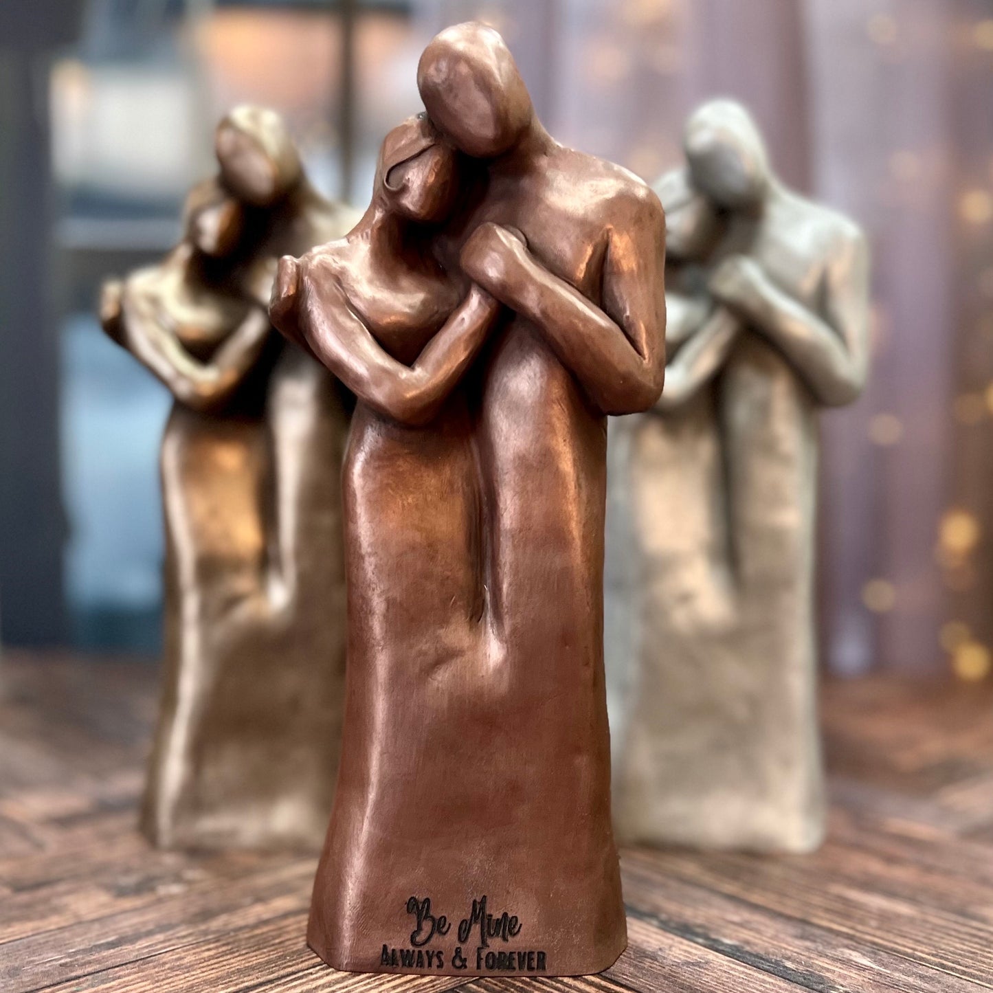 10 Year Anniversary Aluminum Sculpture, 10th Anniversary Gift for him, 10th Anniversary Gift for her, Tin Anniversary Gift, 10 year Tenth