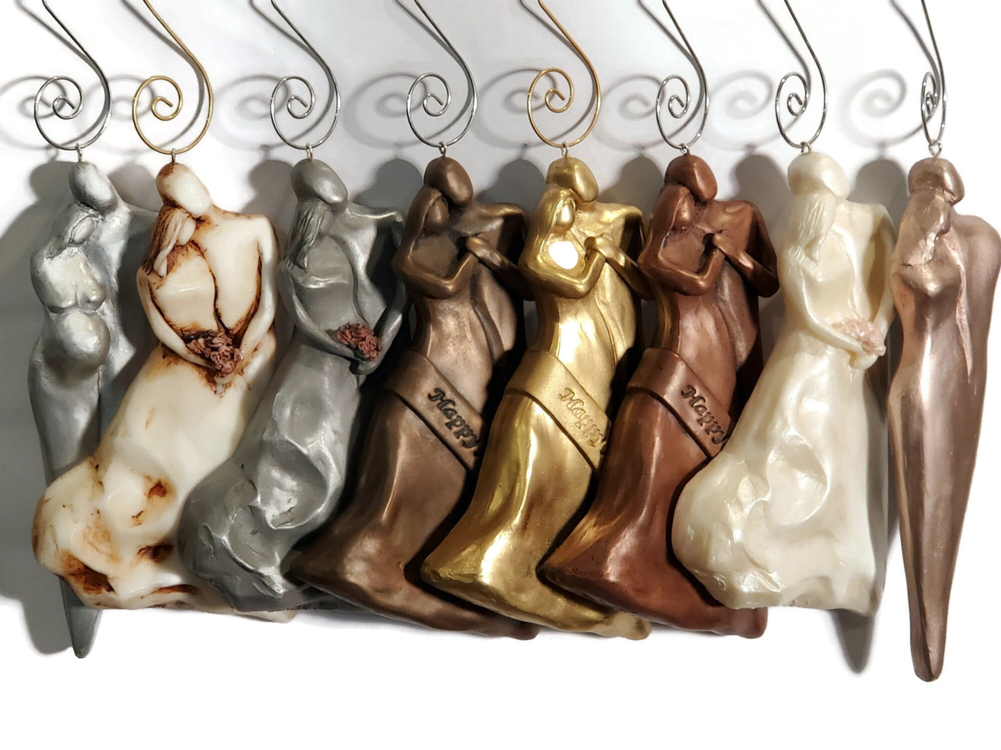 Family of Four Christmas Ornament 2023 Big Little Brother Sister Older Kids