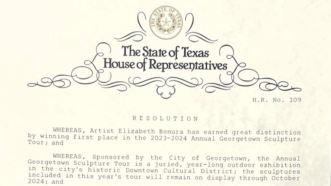 A Monumental Achievement: Elizabeth Bonura Honored by the Texas House of Representatives