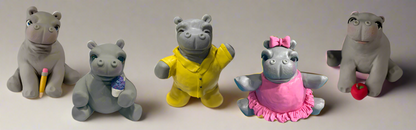 Sculpt a House Hippo (Pick Your Day/Time)