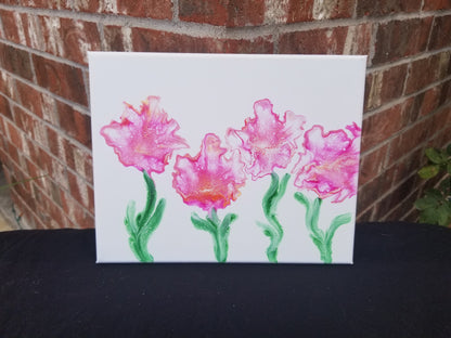 [6/19/26 @ 6pm] Paint Pour Floral Techniques Class