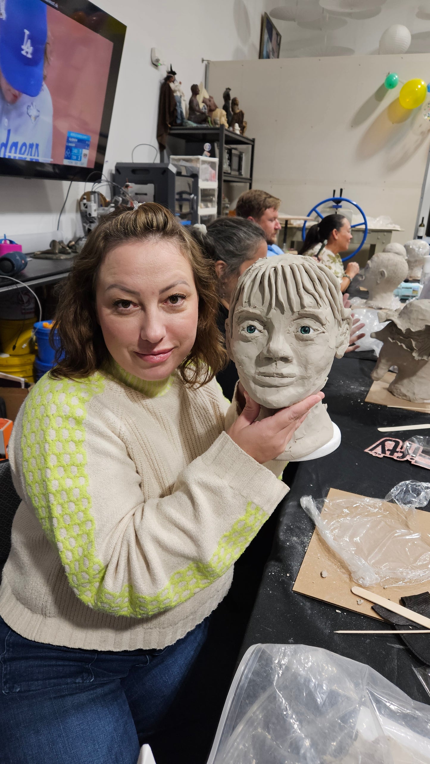Sip & Sculpt Date Night – Sculpting Heads - Friday, April 24 | 6:30–8:30 PM