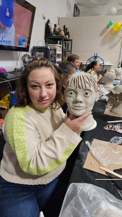 Sip & Sculpt Date Night – Sculpting Heads - Friday, April 24 | 6:30–8:30 PM