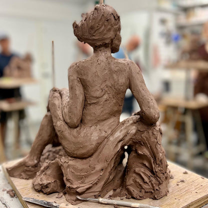 Live Model Figure Sculpting Class (Tuesday 7-9pm or Thursdays 1-3pm)