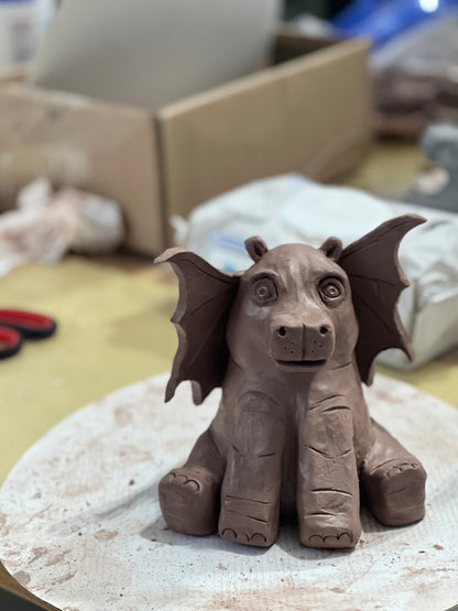 10/03/26 Sculpt a Ceramic House Hippo