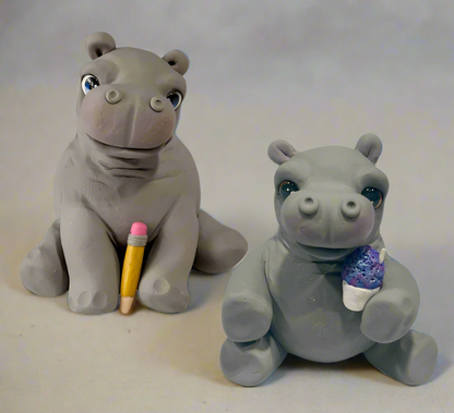 Sculpt a House Hippo (Pick Your Day/Time)