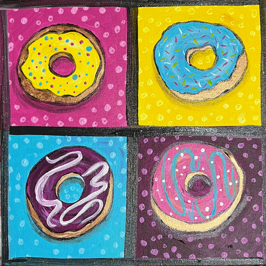 [6/16-6/19, 7/21-724] Sweet Sensations (Pop Art): Summer Art Session