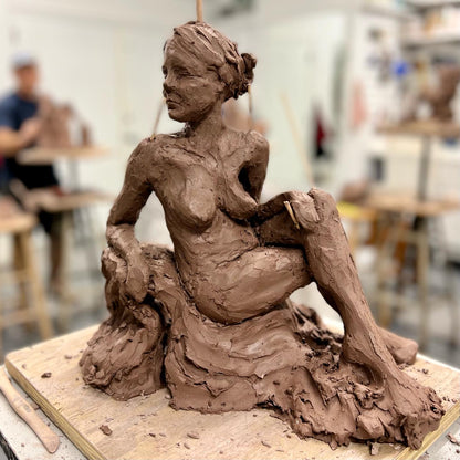 Live Model Figure Sculpting Class (Tuesday 7-9pm or Thursdays 1-3pm)