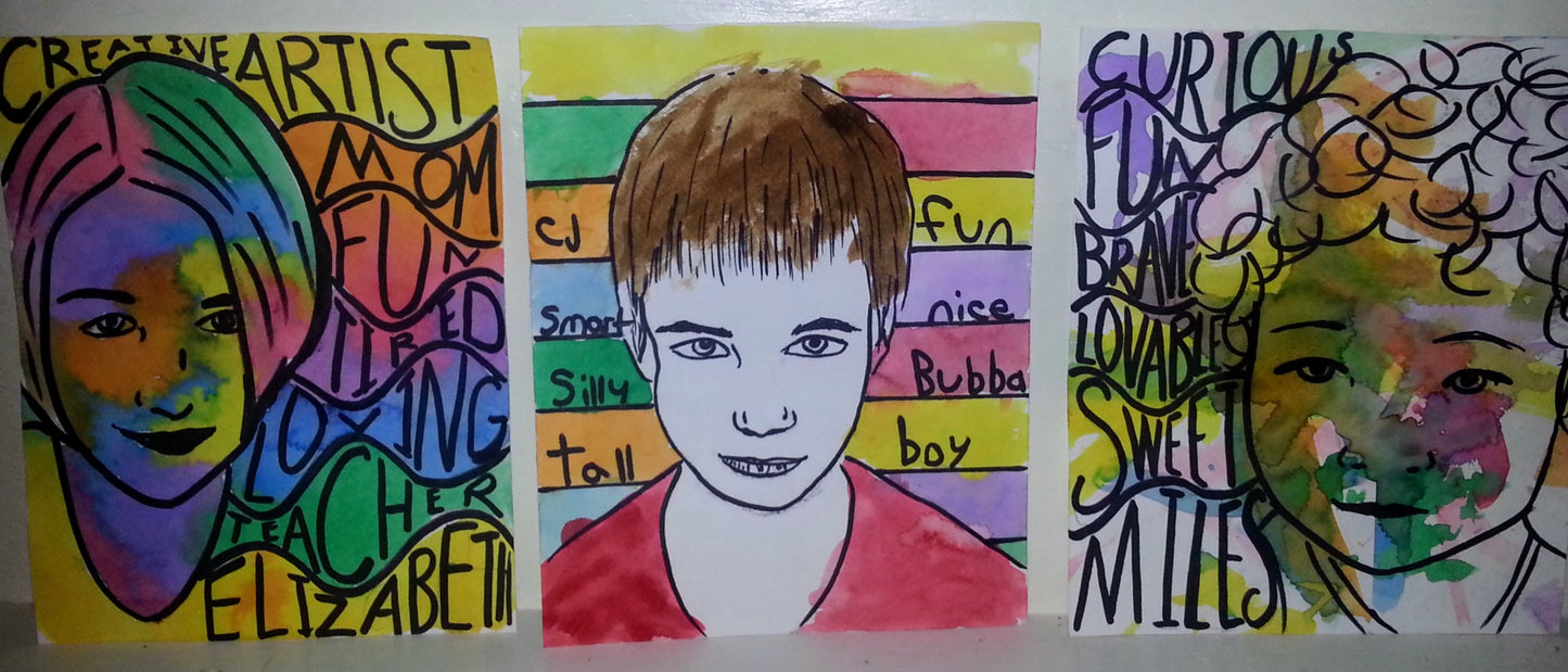 [6/23-6/26] All About Me (Portraits): Summer Art Session