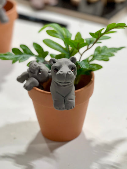 Make A Hippo for Your Houseplant! (Pick your day/time)