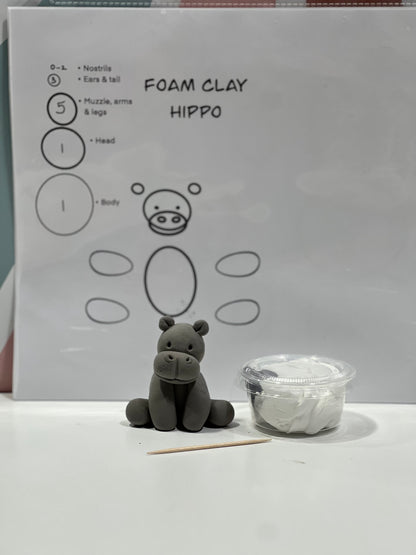 [4/18/26 @8:30-9:30pm] Sculpting A Simple Hippo Class