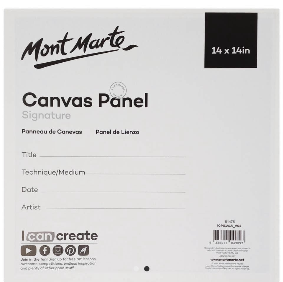 Canvas Panels Signature 14
X14in
