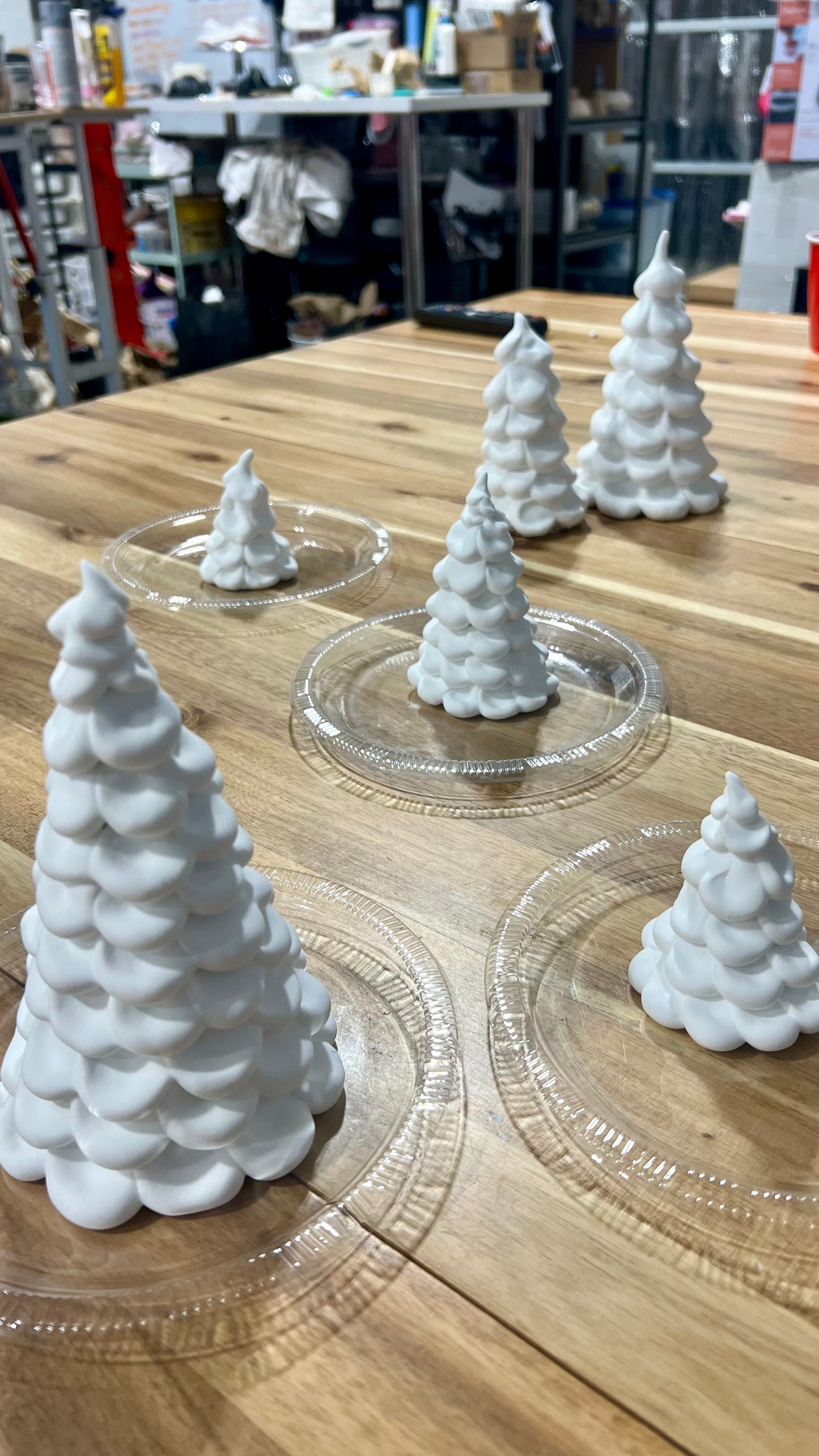 Foam Clay Christmas Tree Making Workshop