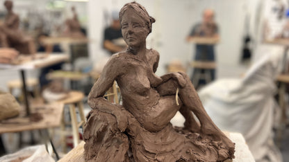 Live Model Figure Sculpting Class (Tuesday 7-9pm or Thursdays 1-3pm)
