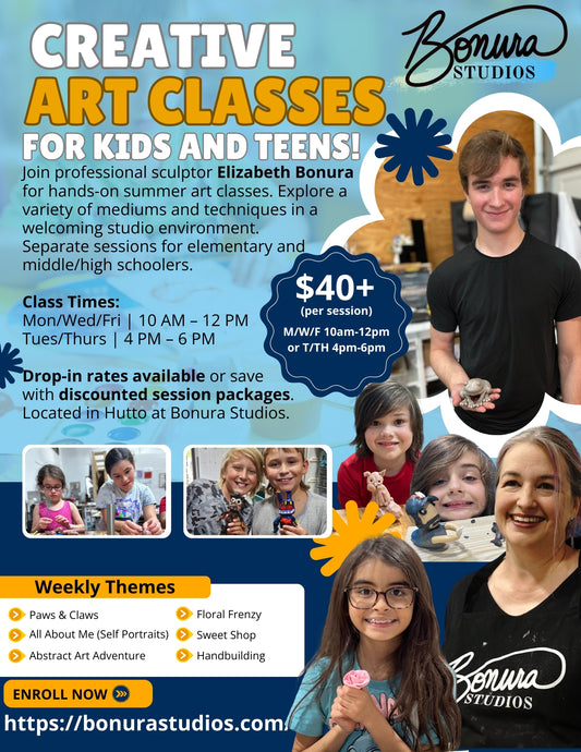 Summer Art Session: Paws & Claws Elementary Students