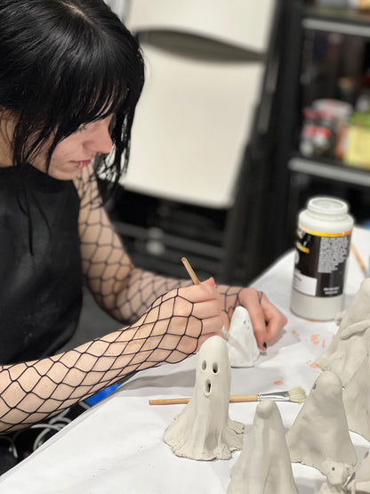 Ceramic Ghosts Workshop (Pick Your Time