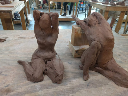 Live Model Figure Sculpting Class (Tuesday 7-9pm or Thursdays 1-3pm)
