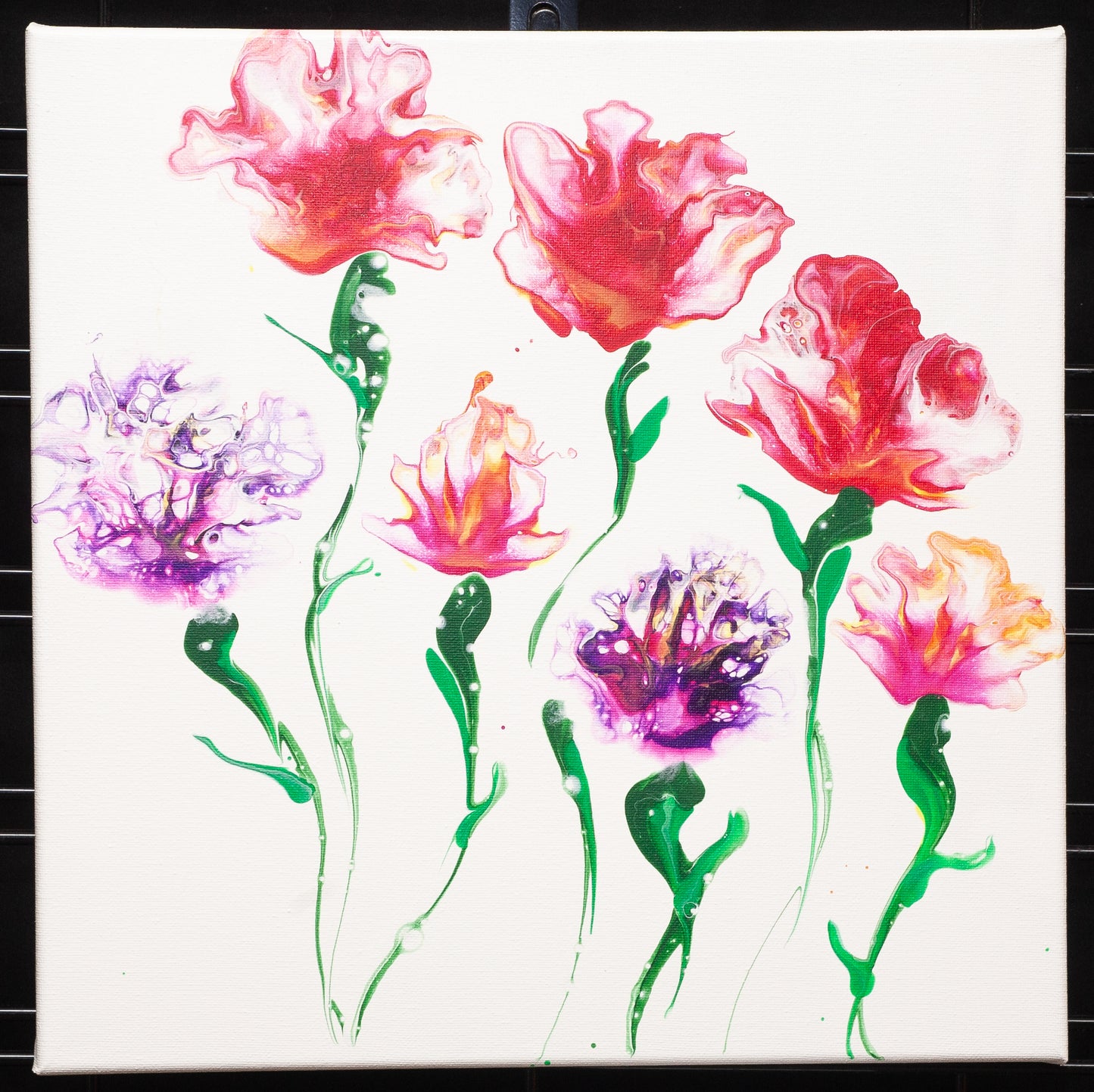 [6/19/26 @ 6pm] Paint Pour Floral Techniques Class