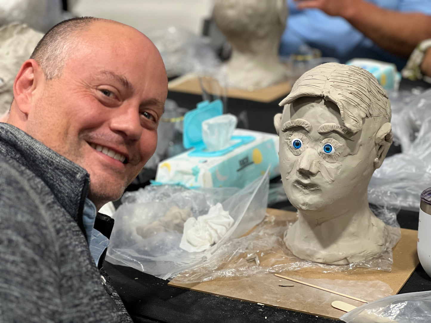 Sip & Sculpt Date Night – Sculpting Heads - Friday, April 24 | 6:30–8:30 PM