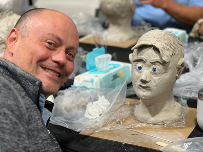 Sip & Sculpt Date Night – Sculpting Heads - Friday, April 24 | 6:30–8:30 PM