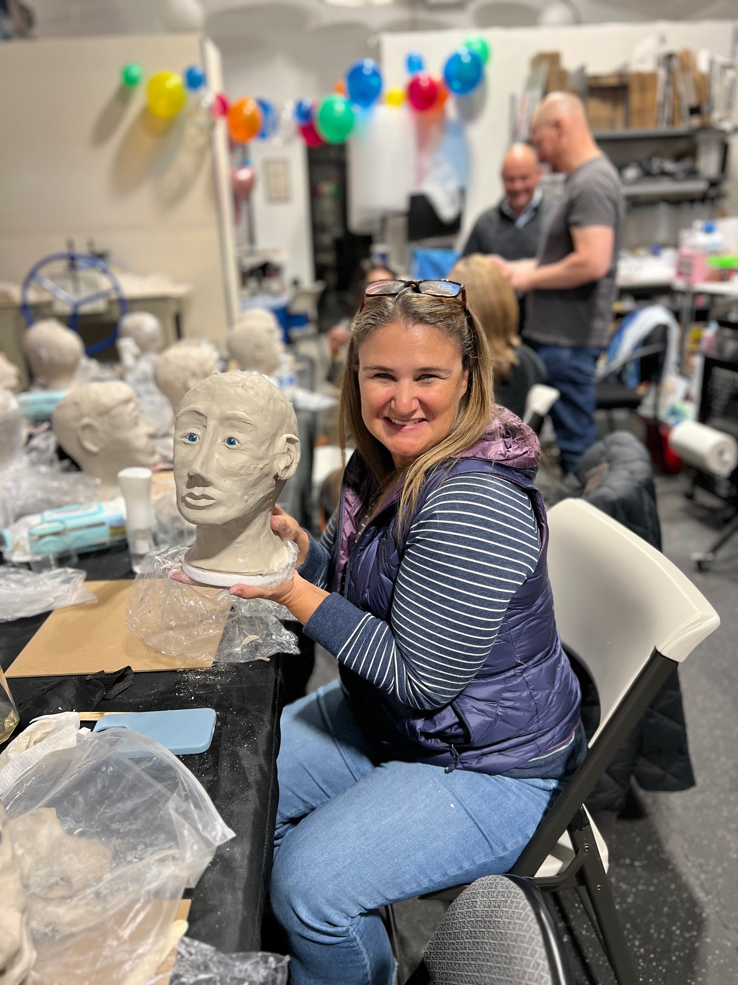 Sip & Sculpt Date Night – Sculpting Heads - Friday, April 24 | 6:30–8:30 PM