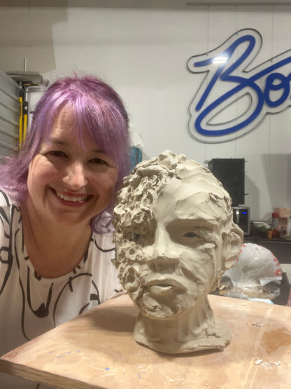 Sip & Sculpt Date Night – Sculpting Heads - Friday, April 24 | 6:30–8:30 PM