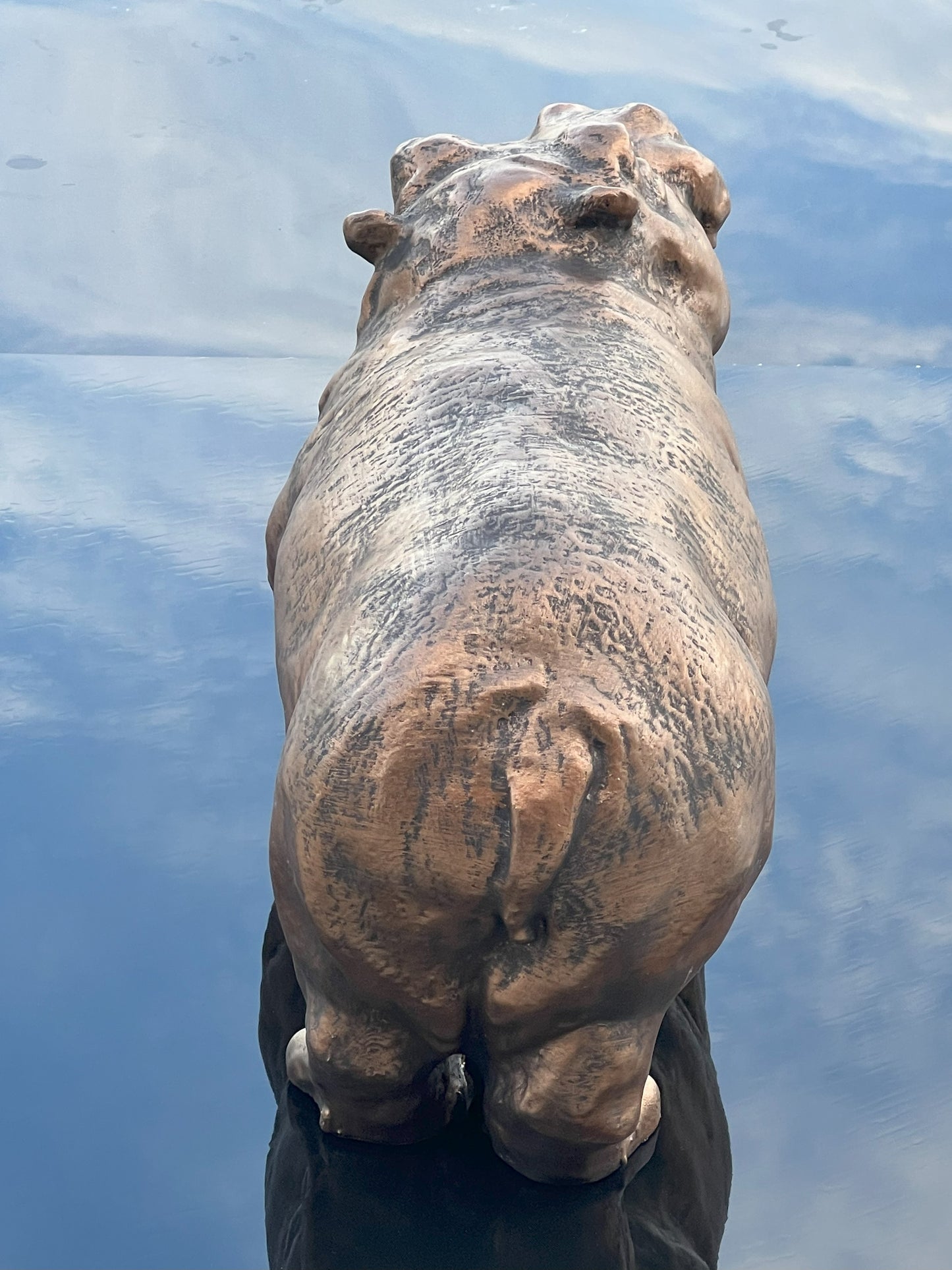 Bonura Studios & Set In Stone Statuary Present: The Bronze-Finished Hippo