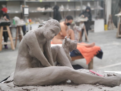 Live Model Figure Sculpting Class (Tuesday 7-9pm or Thursdays 1-3pm)