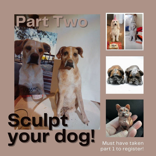 Part 2: Sculpting Your Canine Companion in Polymer Clay