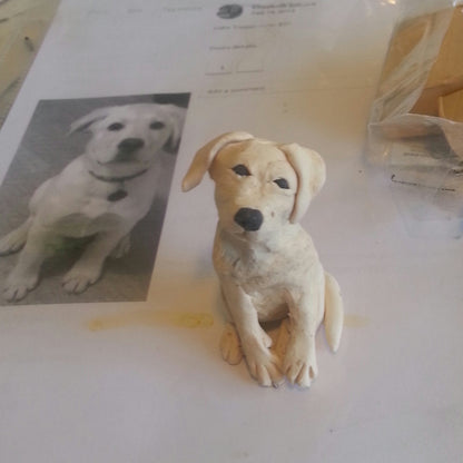Polymer Clay Dog