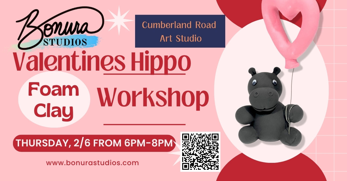 02/06/25 Sculpting A Simple Hippo Class 6-8pm